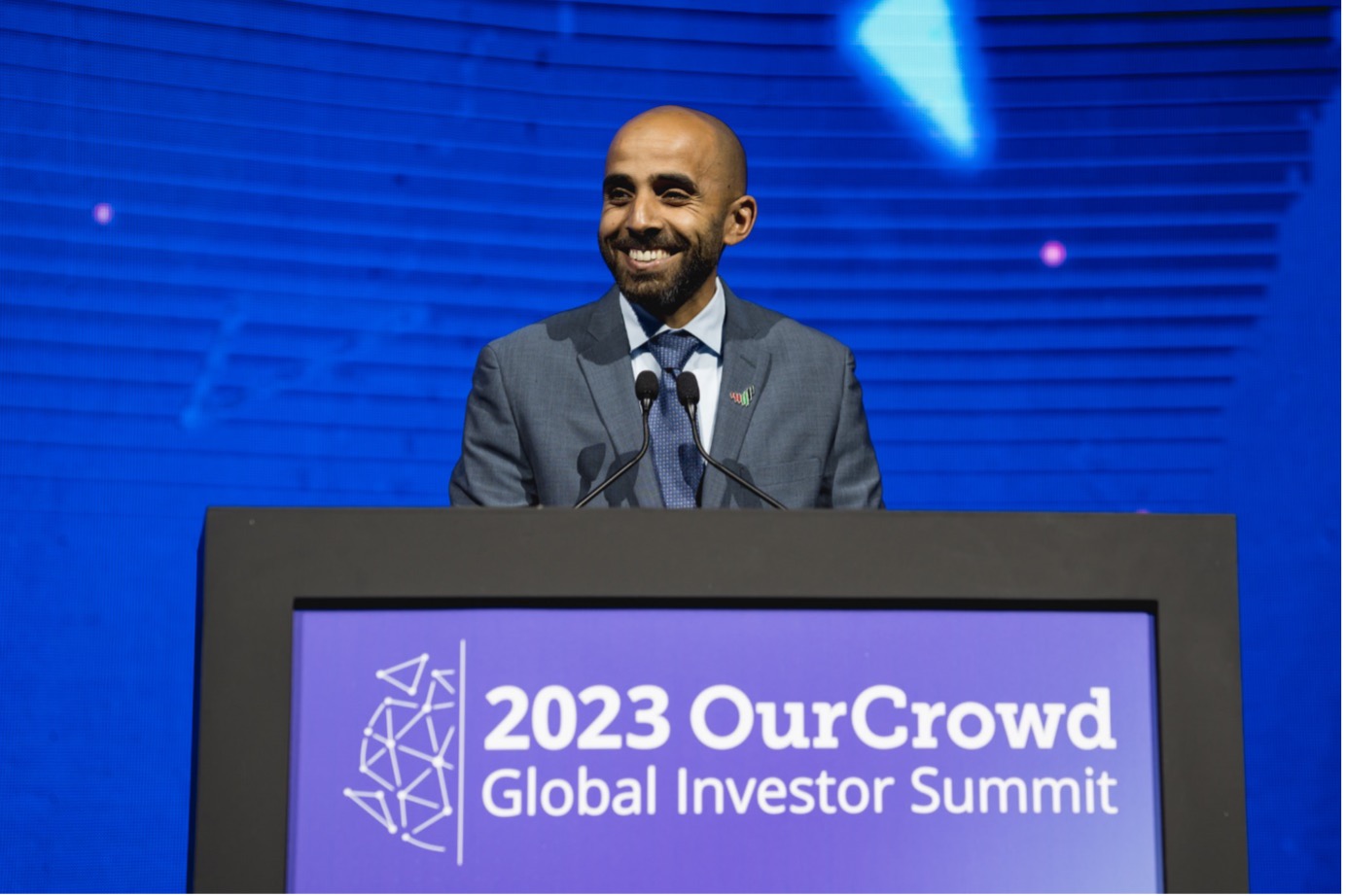 HE Abdulla Abdul Aziz Al Shamsi at OurCrowd Summit